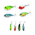 3D Eyes Metal Fishing Lure With Hook - 5.5 Cm Long